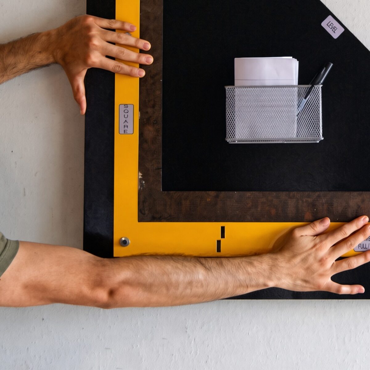 Verifying a square against the Calibration Station